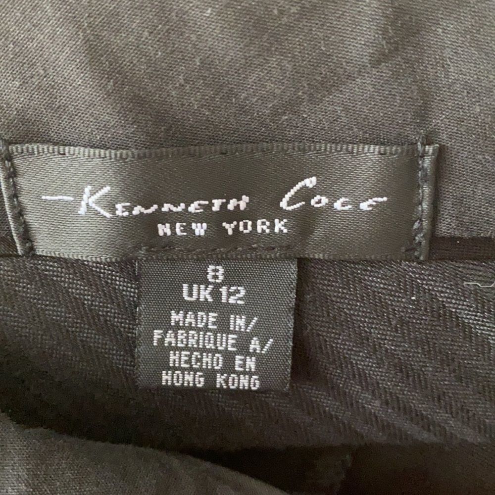 Kenneth Cole Black Dress Pants Size 8 - Picture 6 of 7